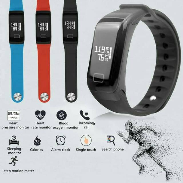 Wearfit F1 heartrate smartband / smart bracelet