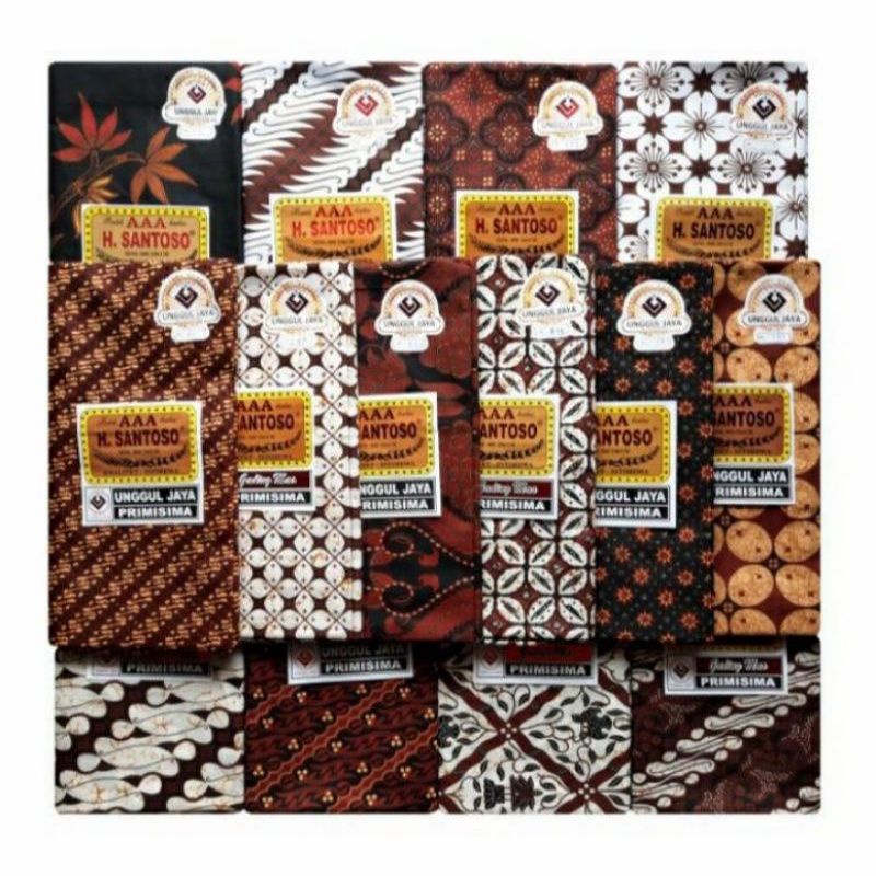kain jarik batik Pekalongan printing halus panjang h santoso