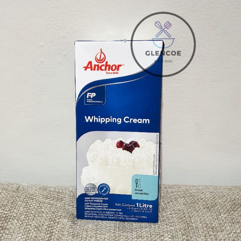 

ANCHOR Whipping Cream 1L / Krim Kocok 1 Liter / Whip Cream