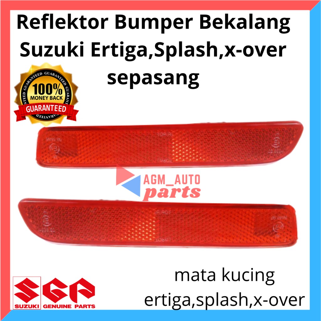 Reflektor Bemper Belakang Suzuki Ertiga, Sx4, Splash/Mata Kucing Suzuki Ertiga,Splash,Sx4