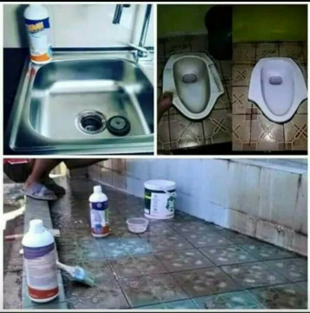 Faaz Pembersih Porcelain Cleaner Pembersih Keramik Kamar Mandi Faaz Cleaner Faaz 1000ml #####