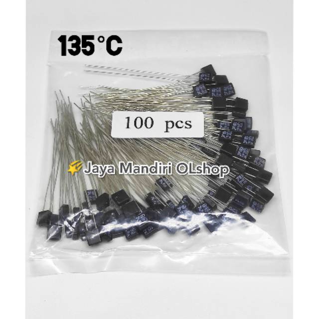 THERMOFUSE KIPAS ANGIN 2A - 135°C / THERMOFUSE KIPAS ANGIN 135C ( 100PCS )