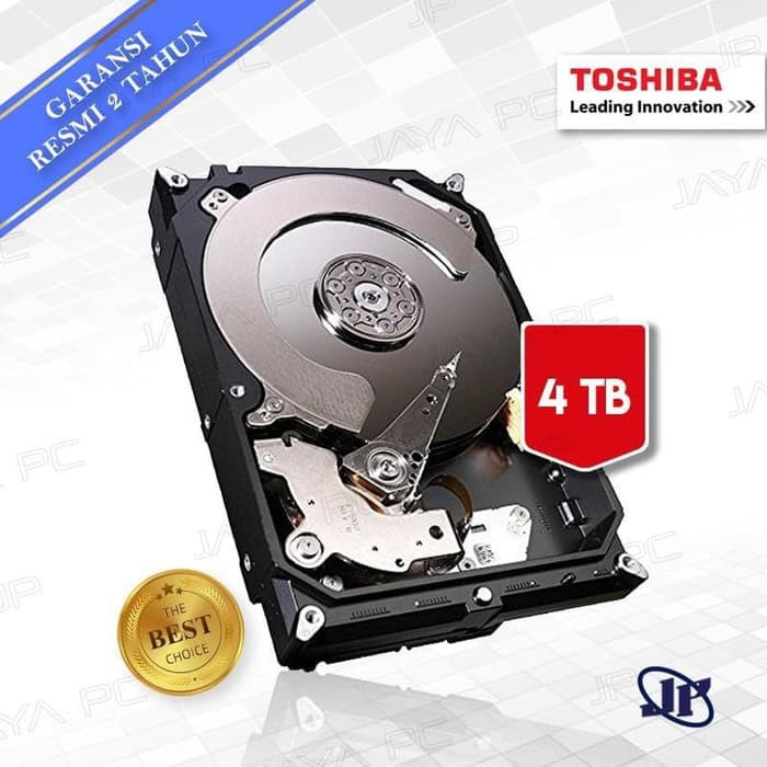 Harddisk Internal PC Toshiba 4TB  3.5&quot; - HDD Hardisk SATA3