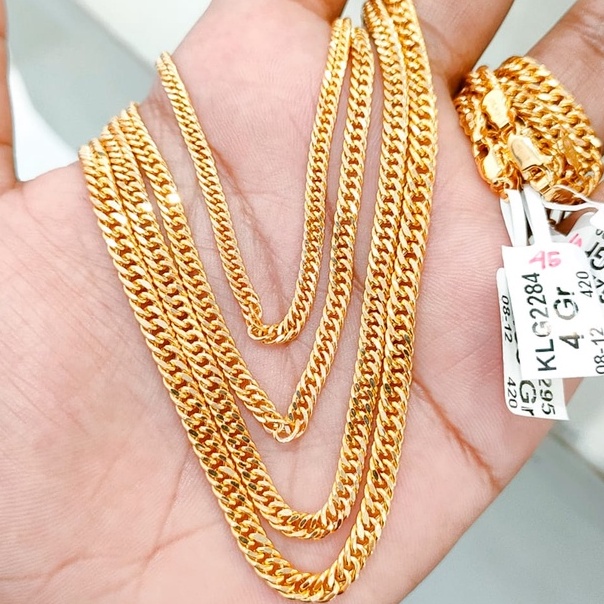 Kalung Emas Rantai Holo Basic Kadar 420 SNI