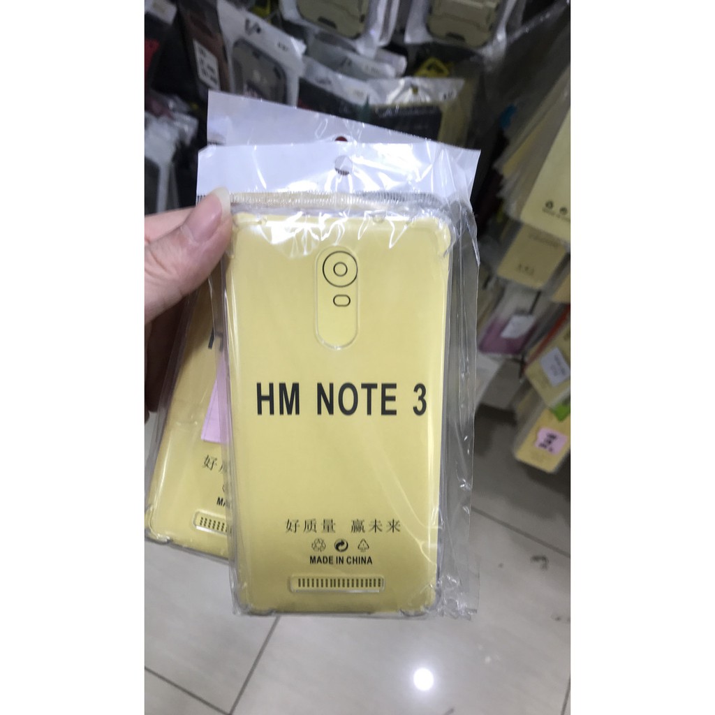 Anti crack softcase sarung kondom silikon bening Xiomi Redmi Note 3