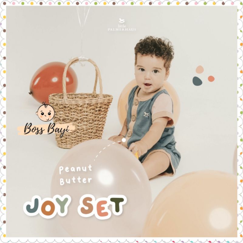 LITTLE PALMERHAUS - Joy Set / Setelan Pendek Bayi Anak