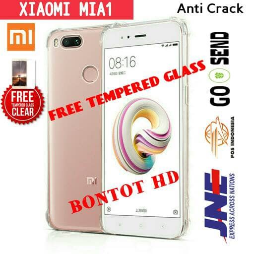 CASE ANTI CRACK SOFTCASE CASING TPU JELLY FOR HP XIAOMI MIA1 MI A1