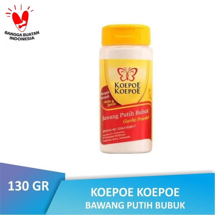 

ufd6021 Btl Koepoe Koepoe Bawang Putih Bubuk 130Gr | Garlic Powder Kupu Kupu Fsfs201