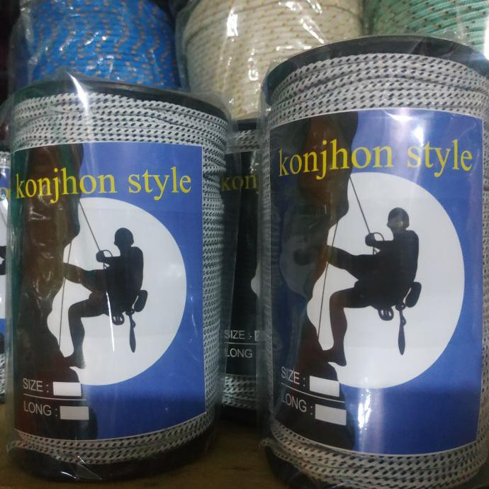 

TALI PRUSIK/ ALPIN 2,5 MM 1 ROLL ISI 150 HINGGA 200 METER