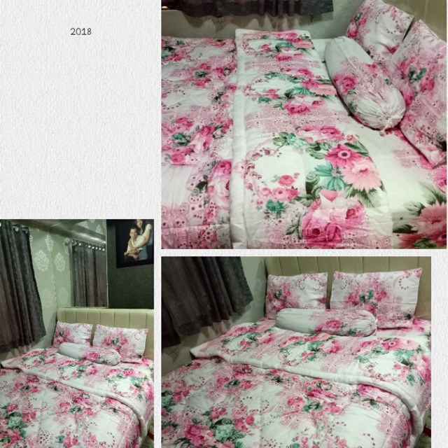 TESTIMONI ( sprei katun lokal bahan catra )