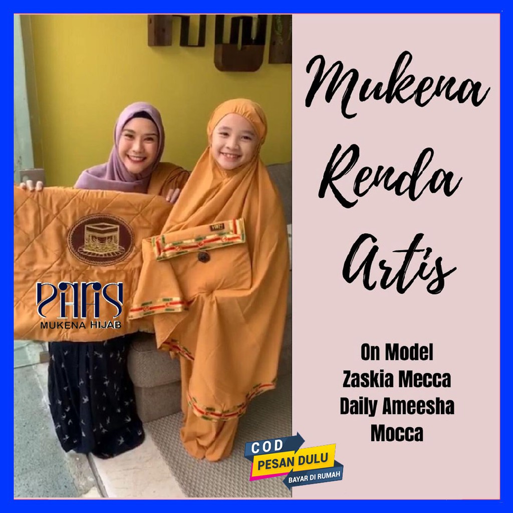 Mukena dewasa model terbaru 2021 Mukena Brokat premium mewah dewasa silky sutra jumbo by PARISKU
