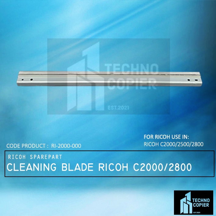 CLEANING BLADE RICOH FOTOCOPY MP 2000 2500 2800 COLOUR RICOH FOTOCOPY ORIGINAL