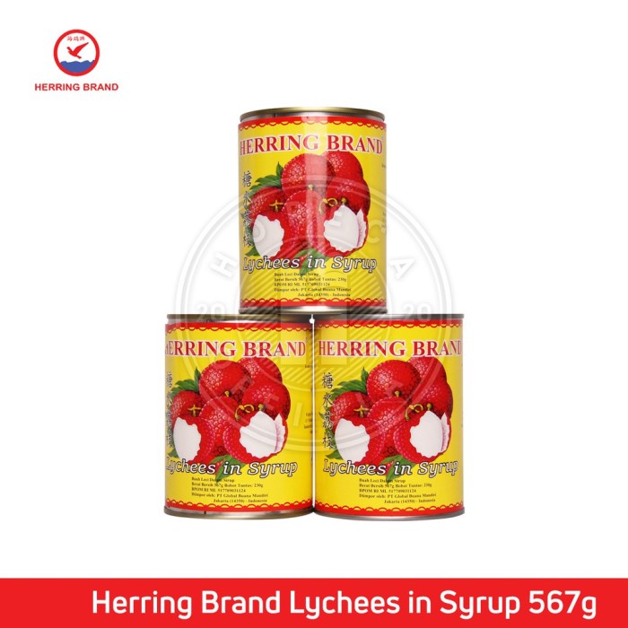 

HERRING BRAND LYCHEES IN SYRUP 567G