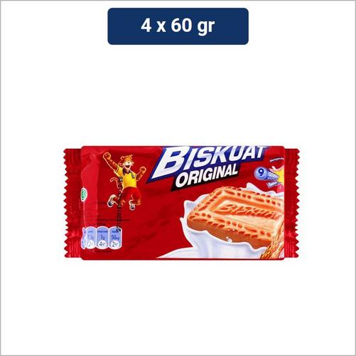 

Biskuat Biskuit Original 4 x 60 gr