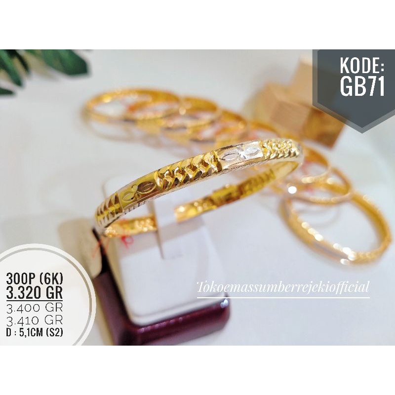 xt1 Gelang bangkok/ gelang bangle/gelang bangkok kuwung/gelang kuwung/gelang bangle kuwung/gelang em