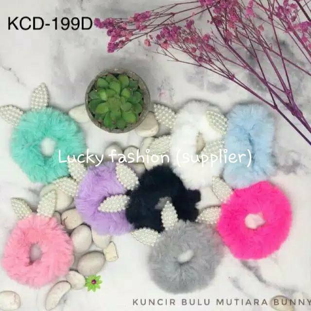 KUNCIRAN DONAT BULU BUNNY || KUNCIRAN DONAT PITA || KUNCIRAN DONAT BULU MOTIF MATA