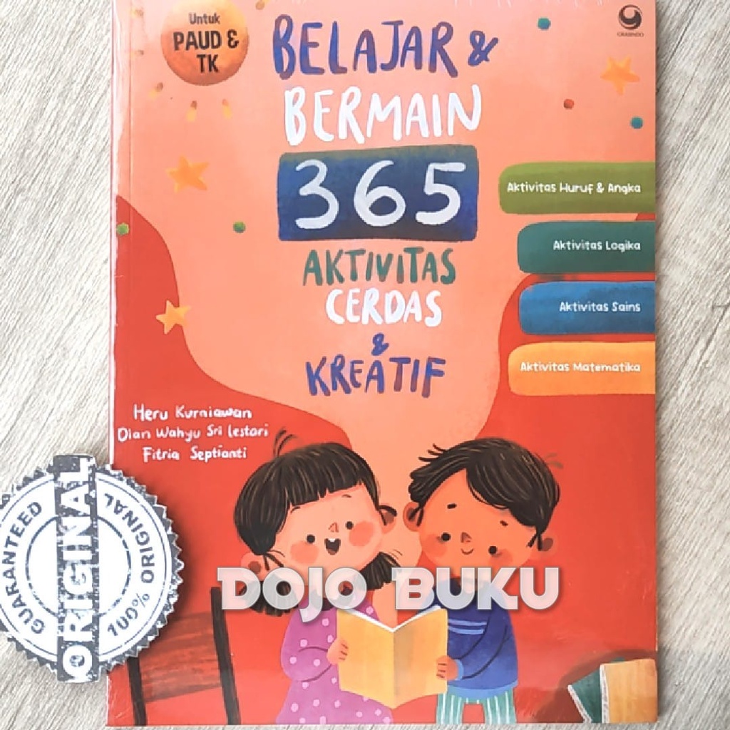 Buku Belajar Bermain 365 Aktivitas Cerdas Kreatif by Heru Kurniawan