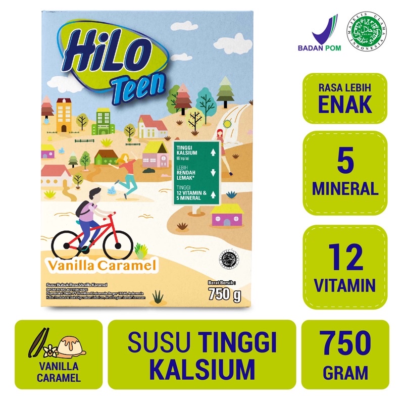 

hilo teen vanila caramel 750g