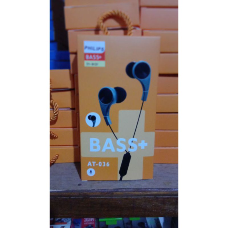 Headset Philips AT036 Bass+