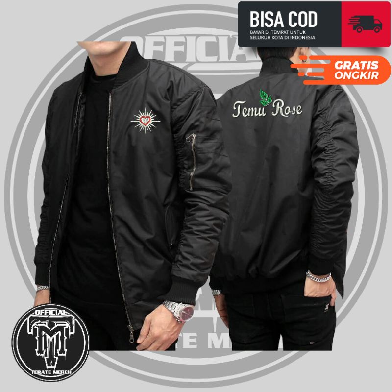 JAKET BOMBER TEMU ROSE JAKET TERATE JAKET KEREN  JAKET DISTRO JAKET TERATE
