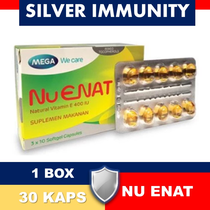 NU ENAT VITAMIN E 400 IU BOX ISI 30 SOFTGEL KAPSUL