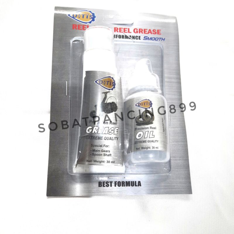 Reel Oil dan Reel Grease Ditis Pelumas Katrol ata Reel 30ml