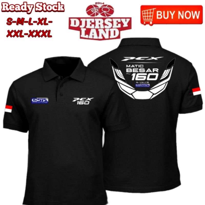 KAOS POLO PCX MATIC BESAR 160 KEREN KEKINIAN