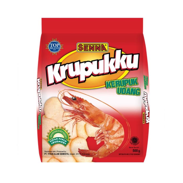 Senna Krupukku Udang 500 gr