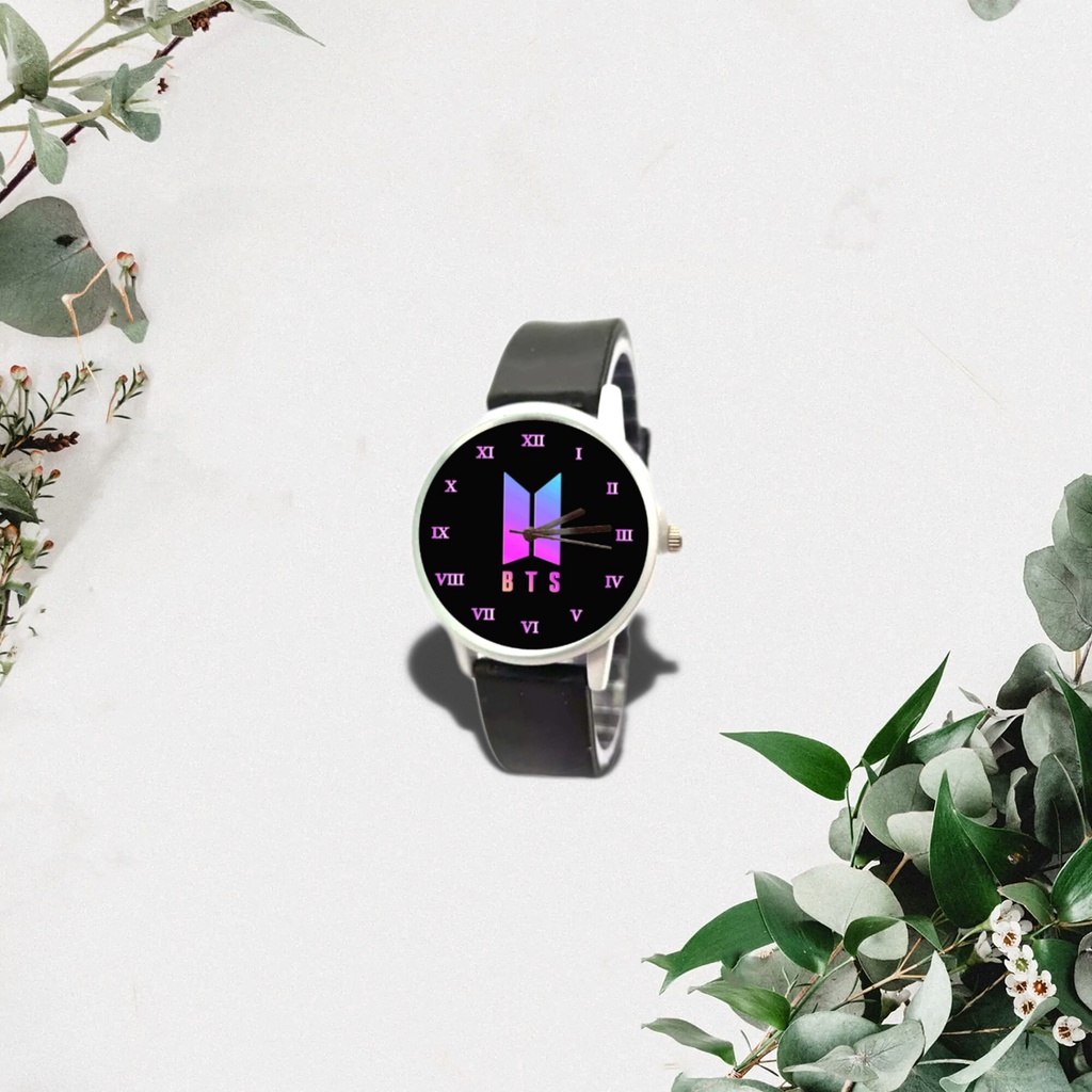 PROMO Jam Tangan BTS BT21  Terbaru koleksi jam anti air non Led Kekinian Wanita Korea Harga Grosir T