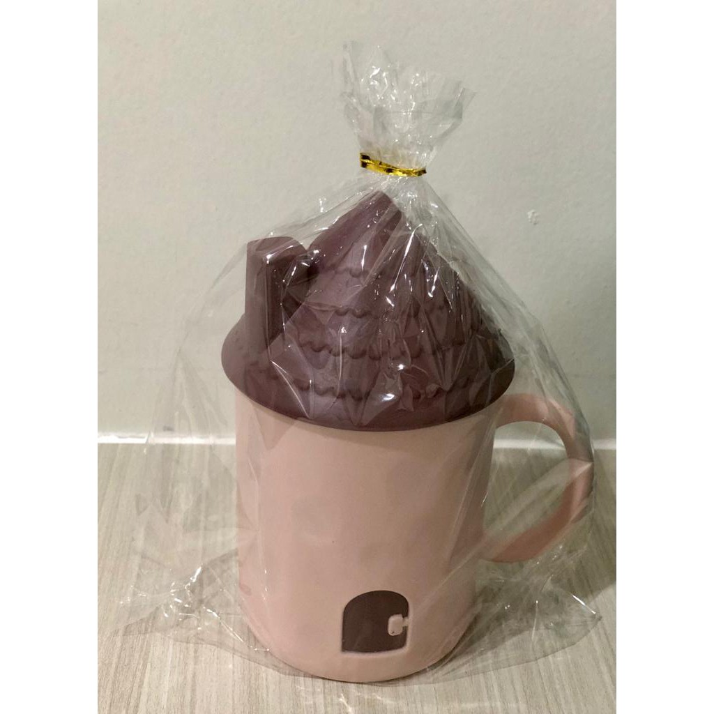 Gelas / Gelas Unik / Gelas Lucu / Gelas Anak / Sovernir / Gelas Minum / Gelas Kopi / Gelas Cantik-Pink