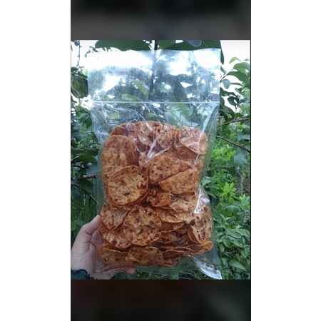 

kripik tempe pedas dan original