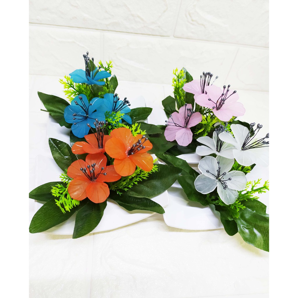 Cute Hibiscus - Pajangan Imitasi Dekorasi Cantik