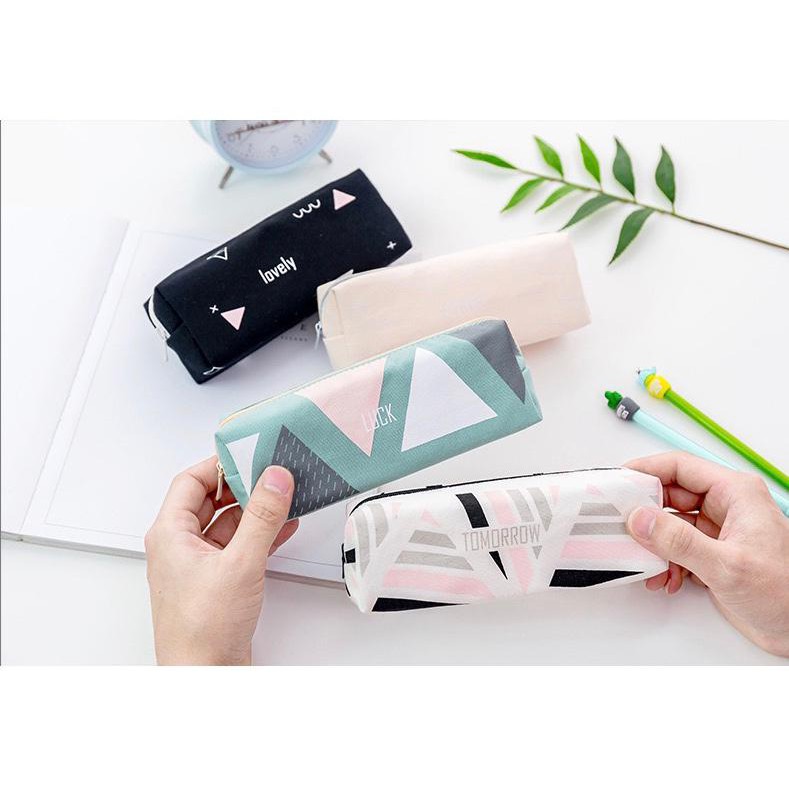 ANEKAGROSIR | TEMPAT PENSIL KOREA LUCK LOVELY TOMORROW-3