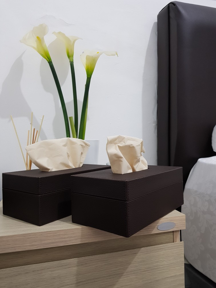 Kotak Tissue Kulit Sintetis Termurah/box Tissue