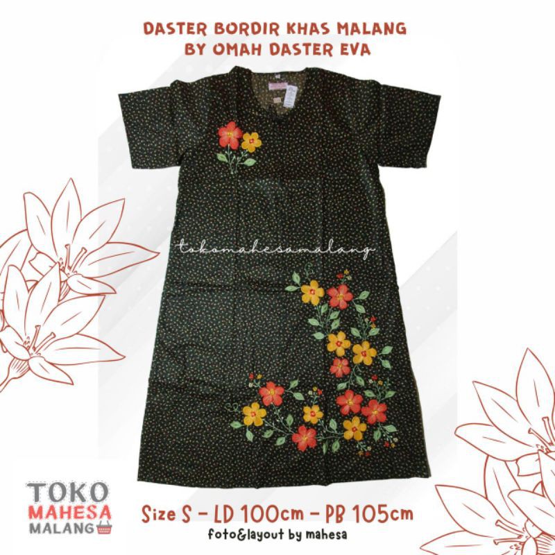 batch 01 Daster Bordir Khas Malang - Omah Daster Eva - Daster Premium Size S-L
