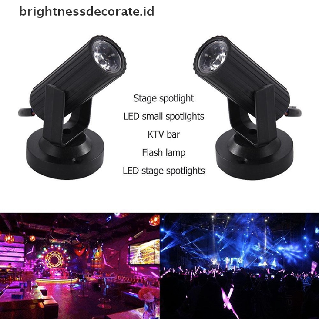 Lampu Panggung Led Rgbw 1w Untuk Dj Disko Pesta