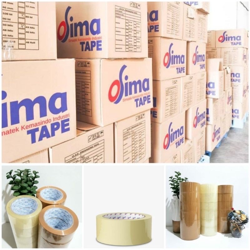 

Lakban Murah Bening Coklat 2Inch 48MM x 100Yard Murah Kualiatas Daimaru