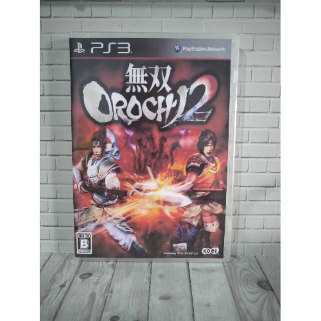 BD CD KASET ORIGINAL PS3 MUSOU OROCHI 2 BAHASA JEPANG