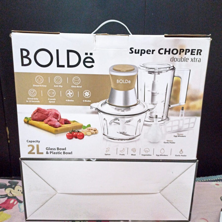 Bolde Super Chopper Double Extra - Meat Chopper Bolde Double Extra