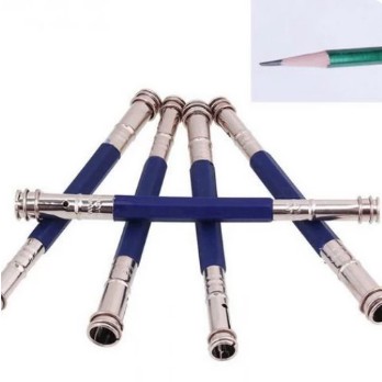 

Double Pencil Extender Device Lengthened/Pemanjang Pensil Kayu/Warna