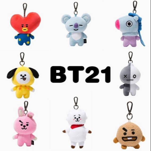 READY STOCK BT21 BAG CHARM DOLL