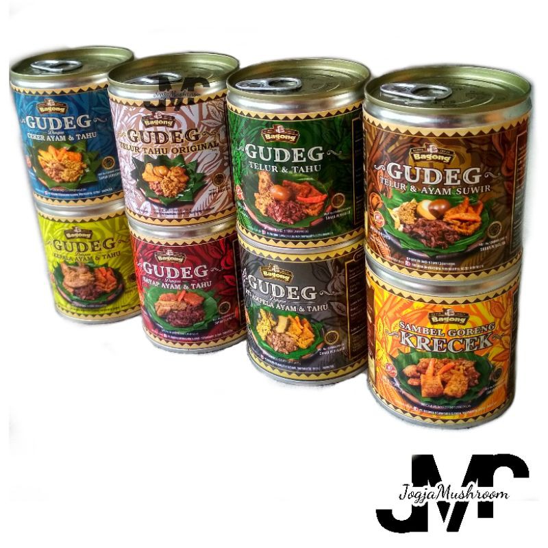

gudeg bagong jogja /gudeg kaleng/masakan kaleng/ransum/masakan jogja