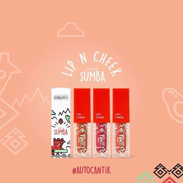 Sariayu Lip+Cheek Sumba