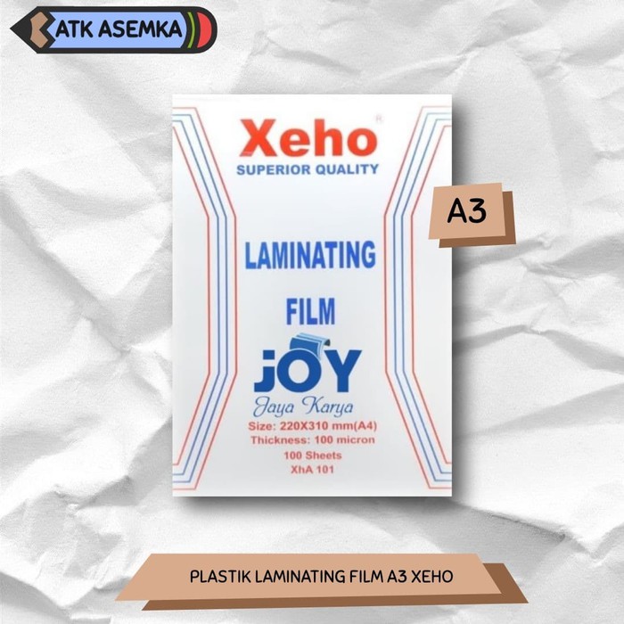 

PLASTIK LAMINATING A3 LAMINATING FILM XEHO / AMANDA Atk