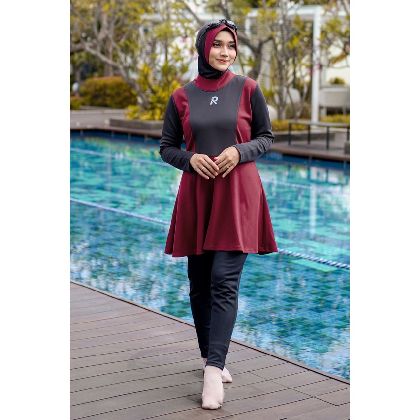 Baju Renang Muslim Wanita Muslimah AYUKA ROCELLA