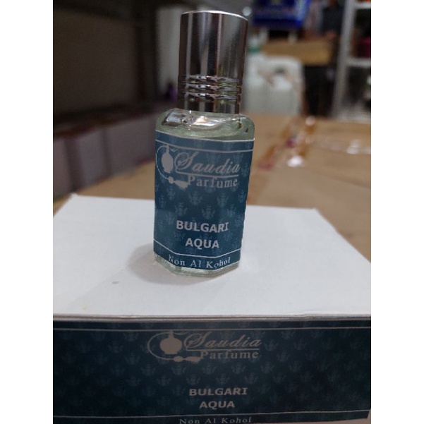 Minyak wangi bulgari aqua