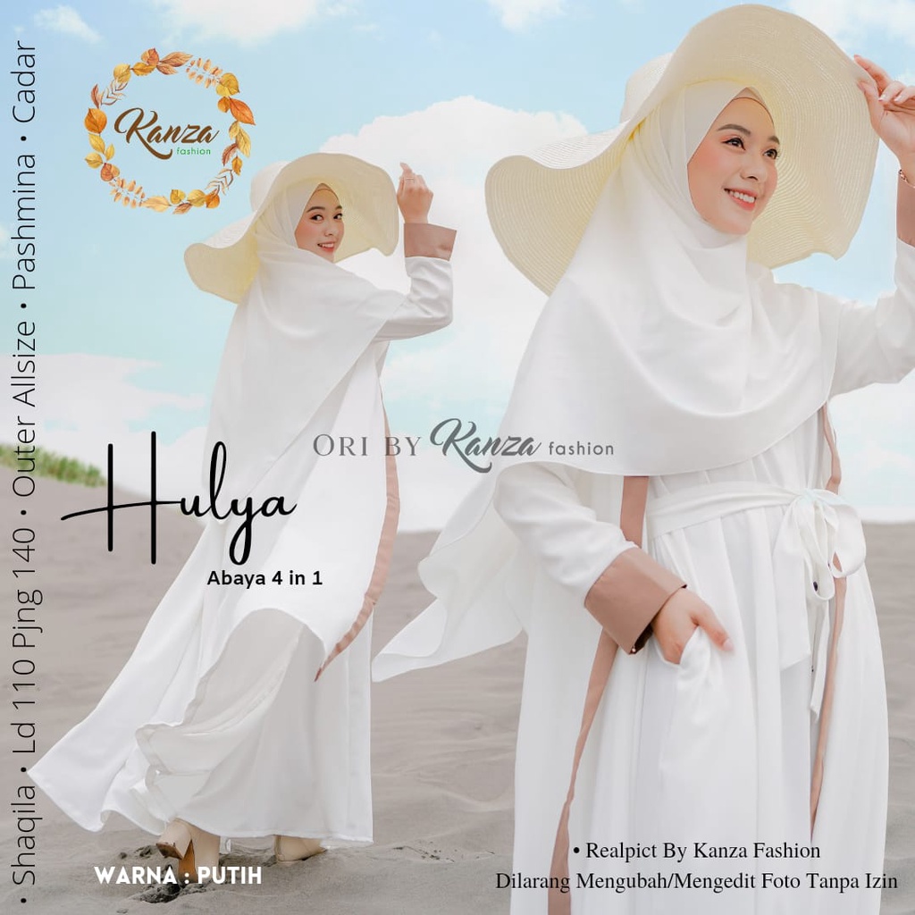 HULYA GAMIS SYARI abaya muslim original produk by kanza fashion