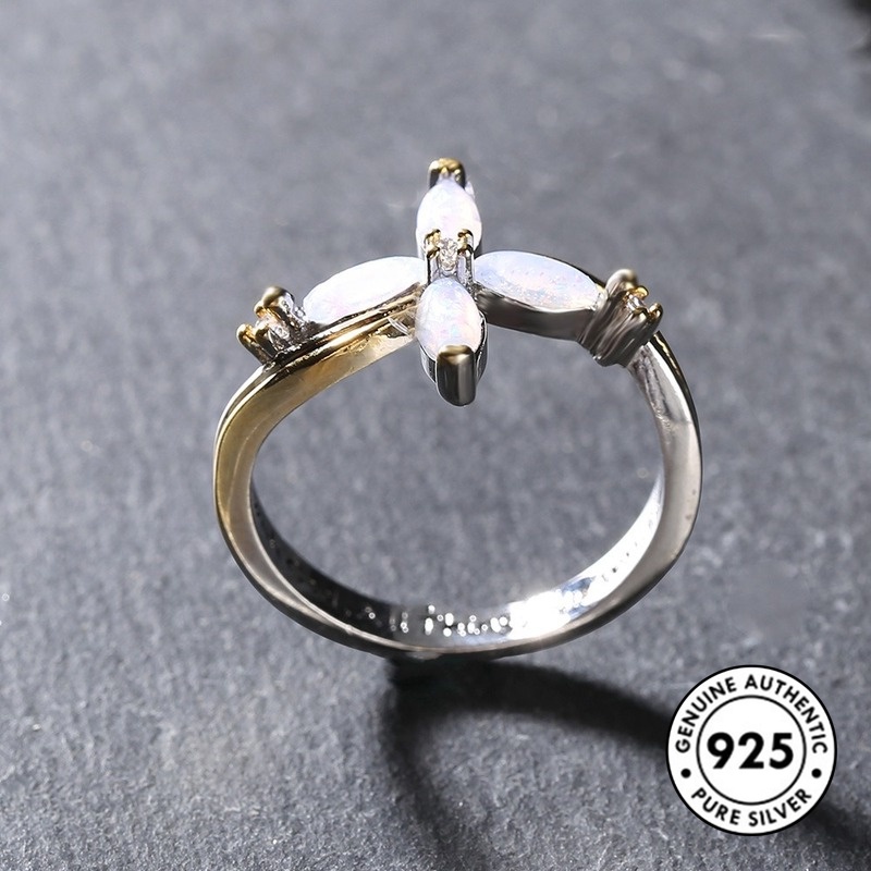 Cincin Bahan S925 Silver 18k Gold