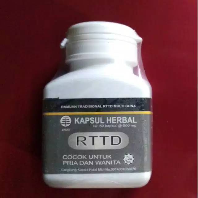 

rttd - [Gratis Ongkir] Vitamin Ajaib Jamu Kapsul Herbal RTTD