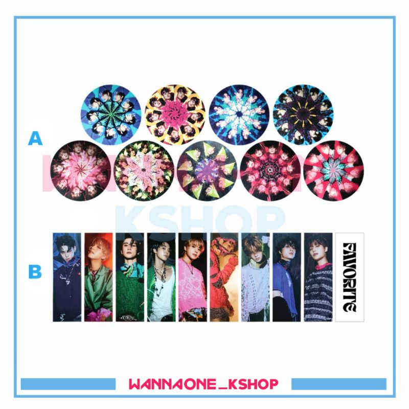 Pendant card bookmark favorite nct 127 album photocard